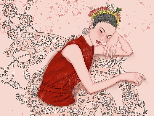 时尚插画