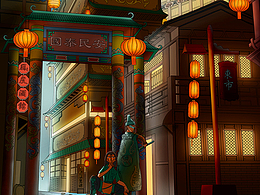 中国风赛博朋克