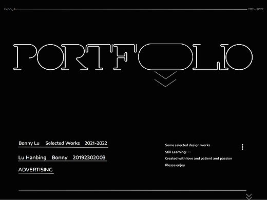 2021-2022 Selected Works