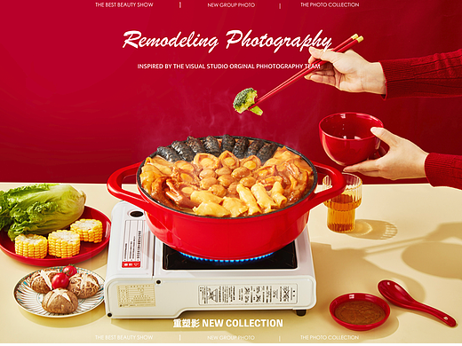 官栈佛跳墙新年家宴礼盒拍摄