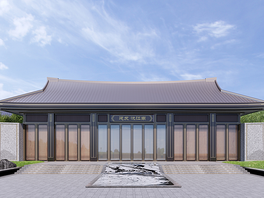 （苏州）建发·悦江南展示区标识系统设计