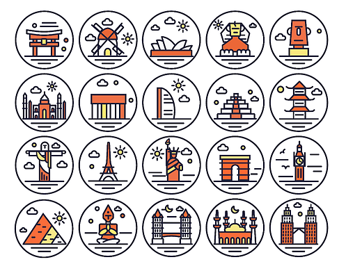 图标设计（个人主页-ZNjQ0OTU1Njg=） - 图案 - 站酷设计师ChaoHao原创素材 - 站酷ZCOOL