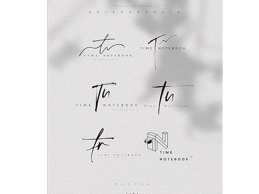 TIME NOTEBOOK摄影LOGO设计