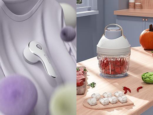 C4D+OC产品详情页渲染