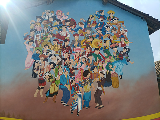 新农村壁画