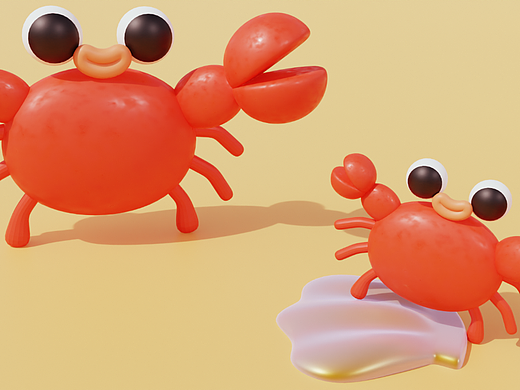 blender打卡06-螃蟹