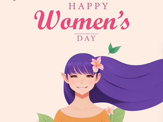 妇女节AI生成图欣赏