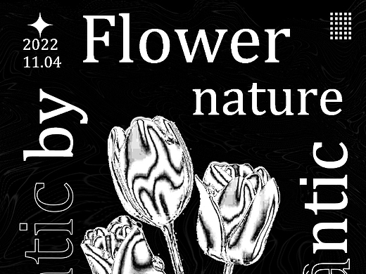 练习作品~Flower（个人主页-ZNjI3MTE5MjQ=） - 海报 - 站酷设计师小琎同学原创素材 - 站酷ZCOOL