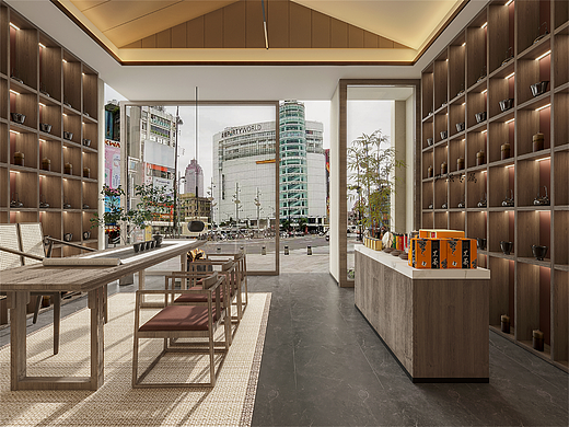 新中式茶室会所沉淀都市浮华 —— 日出设计