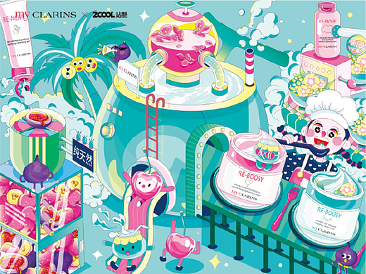 #my CLARINS 寻找天然好食肌# —— 美之源