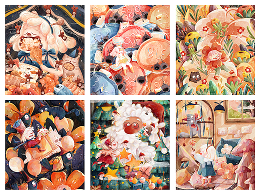 「插画小合集」成长碎片