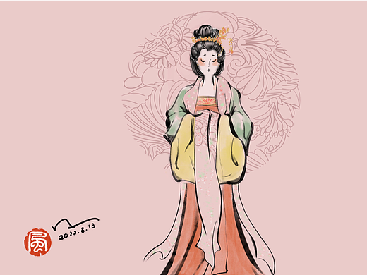 古风--芝兰之香（个人主页-ZNjE0MTY2MTY=） - 创作习作 - 站酷设计师清风怡然原创素材 - 站酷ZCOOL