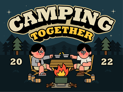 CAMPING OUT!丨一起去露营吧~