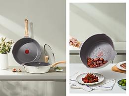 锅具摄影丨釉面红点不粘炒锅