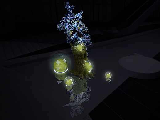 商业美陈/自然与科技结合