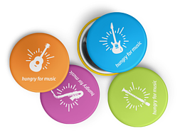 "hungry for music" Identity Redesign