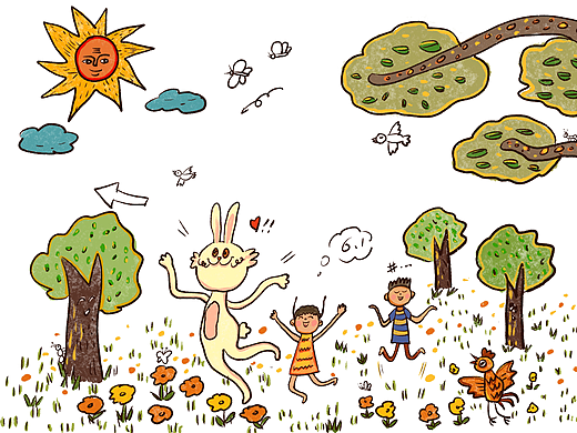 儿童插画（个人主页-ZNjg4MDI0MjA=） - 儿童插画 - 站酷设计师含涵99原创素材 - 站酷ZCOOL