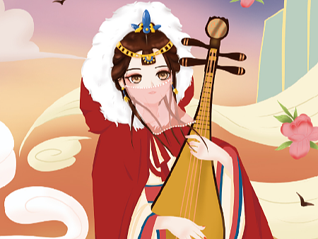 四大美女拼圖插畫及包裝設計（個人主頁-ZNjIzNDM0MjA=） - 玩具 - 站酷設計師胖達PAN原創(chuàng)素材 - 站酷ZCOOL