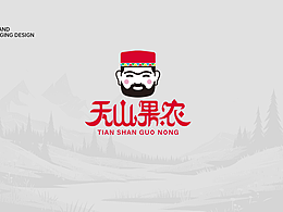【饮品｜LOGO&果汁饮料系列包装设计】天山果农