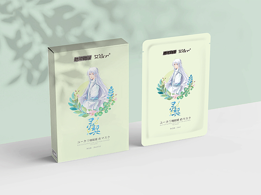 腾讯动漫《灵契》&女范er 联名款—蓝桉叶机能舒缓面膜