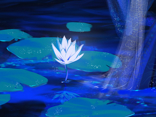 苏菲X站酷 海报设计-月夜蓝梦