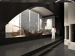 中東國家博物館（個人主頁-ZNjQ3NzUwOTY=） - 展陳設(shè)計 - 站酷設(shè)計師展廳小師妹原創(chuàng)素材 - 站酷ZCOOL