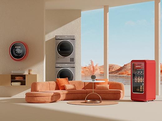 大宇壁挂洗衣机