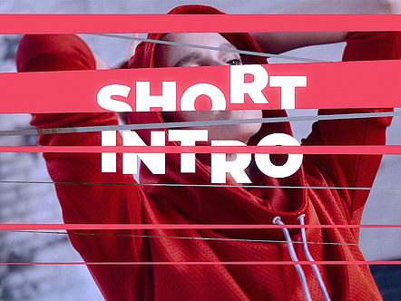 AE模板|高级动态图像视频标题文字排版展示简短介绍