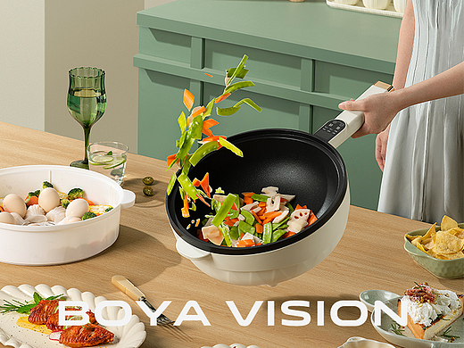 小家电摄影 ｜家用电炒锅 X BOYA 视觉