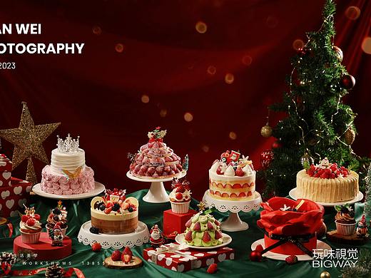 圣诞系列蛋糕｜优美滋饼店×BIG WAY玩味
