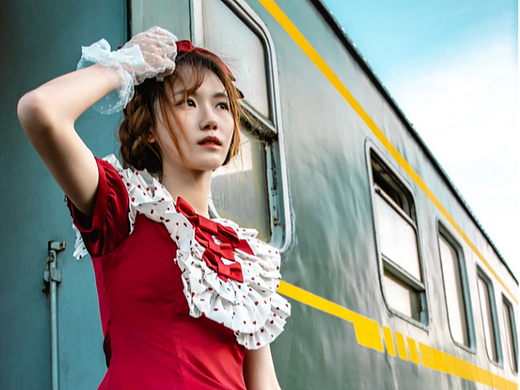 这样的lolita少女你爱了嘛