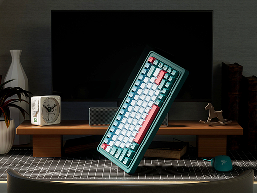 C4D键盘渲染练习