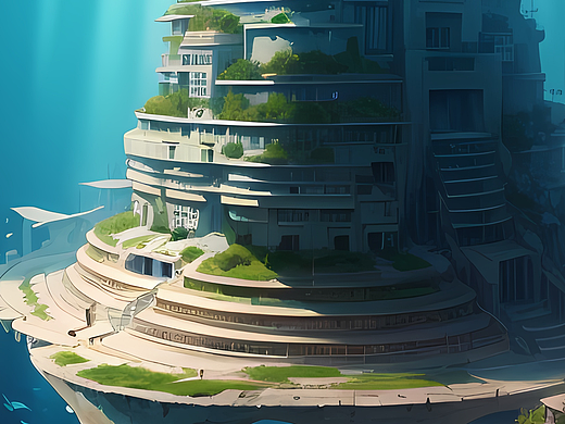 未来建筑•海底城市