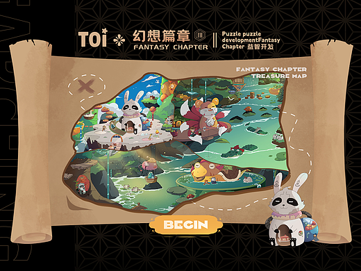Toi图益×幻想篇章系列 ∣ 拼图玩具