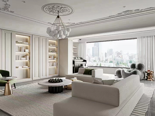 现代风格,简约而不简单,体现出一种现代感和气质