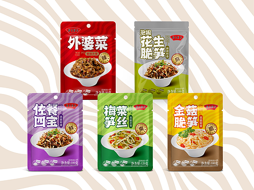 酱菜系列包装设计