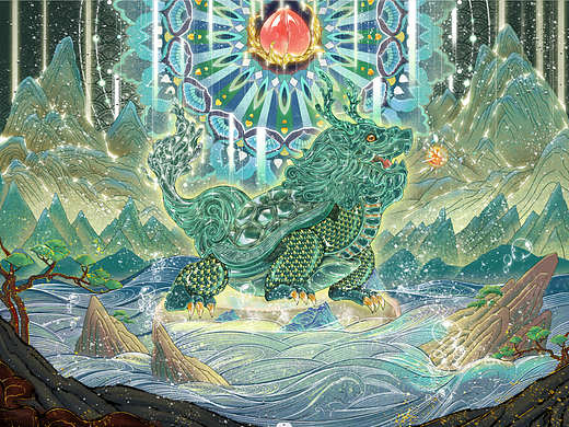 【国风插画】LAN工作室 X 祥瑞系列 NFT