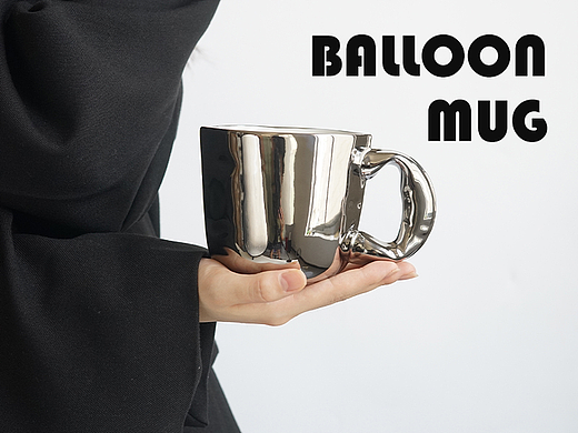 飞形物 BALLOON MUG气球马克杯 电商拍摄