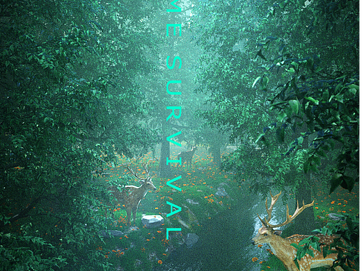 闲暇时做的色差比较重的风格图 