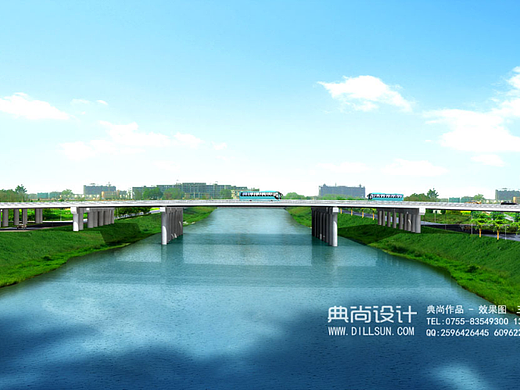 桥梁设计效果图 4