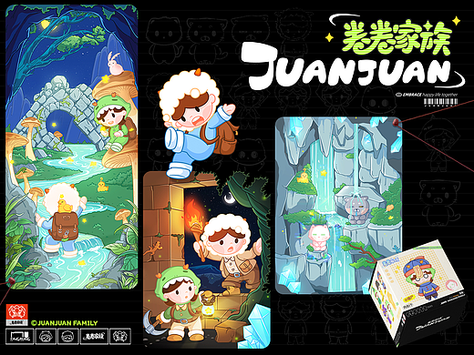 JUANJUAN Family/原创IP设定 IP孵化0-1