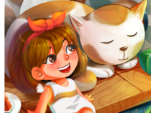 貓咪（一）（個(gè)人主頁(yè)-ZNjY5OTQzNTI=） - 商業(yè)插畫 - 站酷設(shè)計(jì)師zhl1988原創(chuàng)素材 - 站酷ZCOOL