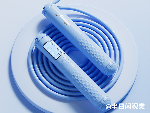 简单的两款跳绳详情页