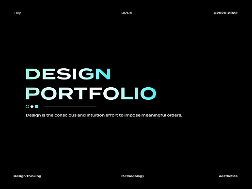 设计作品集 | Design Portfolio