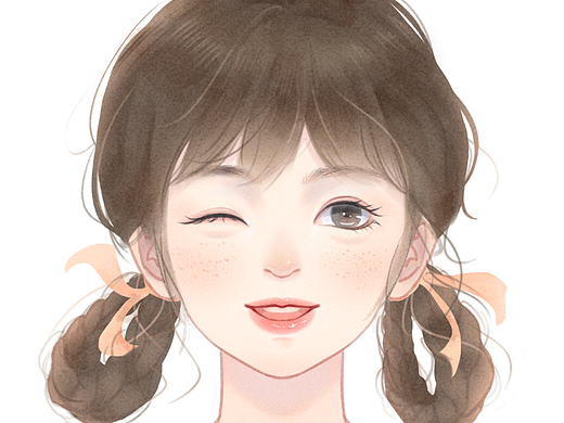 少女頭像4（個(gè)人主頁(yè)-ZNjAxODMwMjQ=） - 創(chuàng)作習(xí)作 - 站酷設(shè)計(jì)師我們仨__原創(chuàng)素材 - 站酷ZCOOL