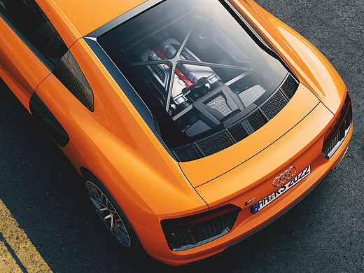 Audi R8 CR渲染