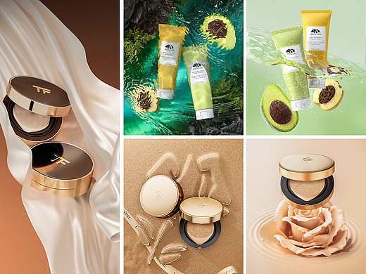 妆产品渲染合集&美妆产品详情*2