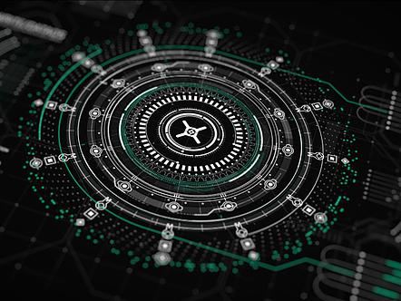 AE模板|高科技HUD界面元素电影游戏介绍预告动画开场