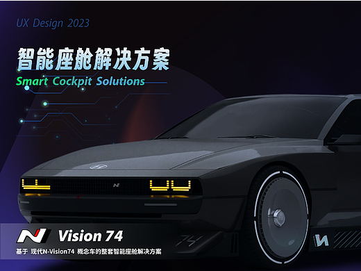 基于  现代N-Vision74  概念车的整套HMI解决方案