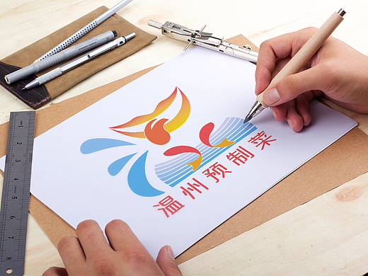 温州预制菜标识LOGO